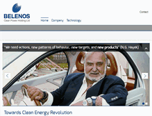 Tablet Screenshot of belenoscleanpower.com